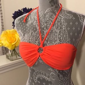 NWOT Orange “CR Acqua” Bikini Top